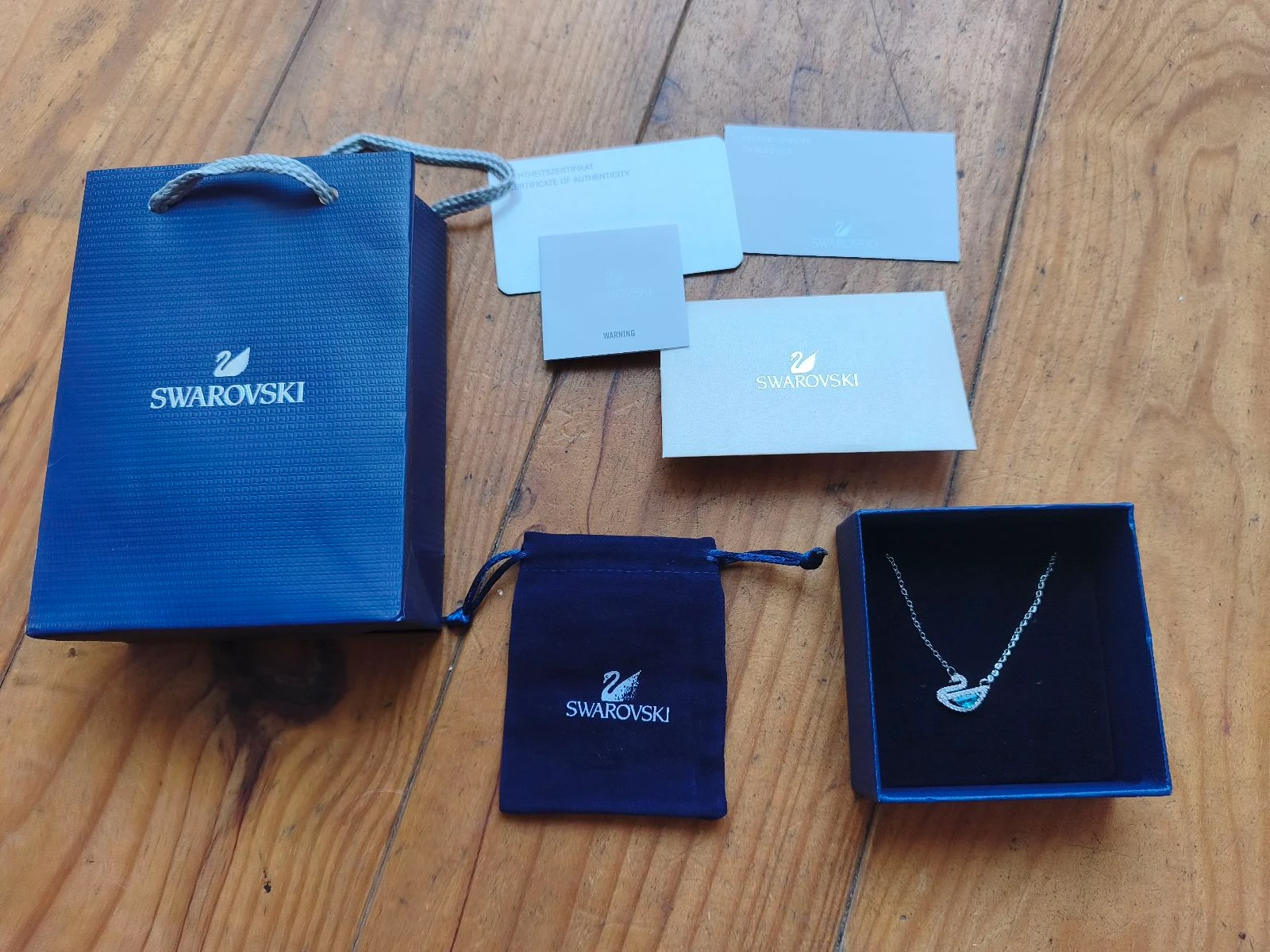 Swarovski Cisne Azul Colare – photo 2